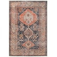 thumbnail image 1 of KUKOON Terracotta Beige Washable & Non Slip Traditional Area Rug, 1 of 5