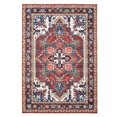 thumbnail image 1 of KUKOON Washable Terracotta Vintage Aztec Area Rug, 1 of 5