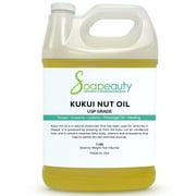 KUKUI NUT OIL Cold Pressed Unrefined | 100% Natural Available In Bulk | For Essential Oils, Face, Skin, Hair , Soap Making | Sizes 2OZ To 7 LBS | (7 LBS)