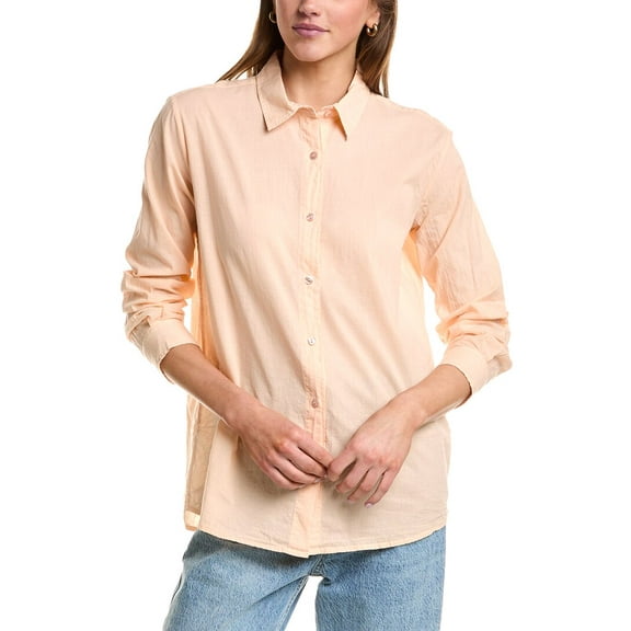 KULE womens  Button Front Blouse, xs, Pink