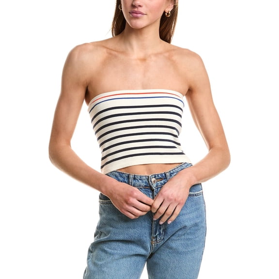 KULE womens Tube Top, XL, Beige