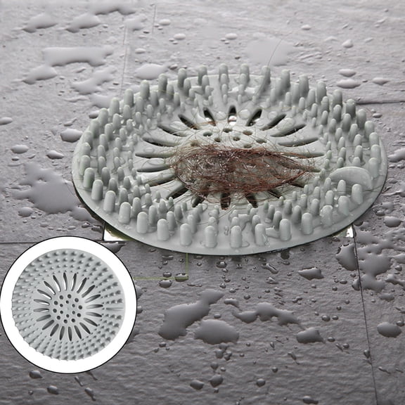 KULOKHUI Bathroom Sink Drain Strainer Sink Sewer Filter Screen Bathroom Floor Drain Odor Proof Toilet Sink Anti Clogging Hair FilterEOne Size