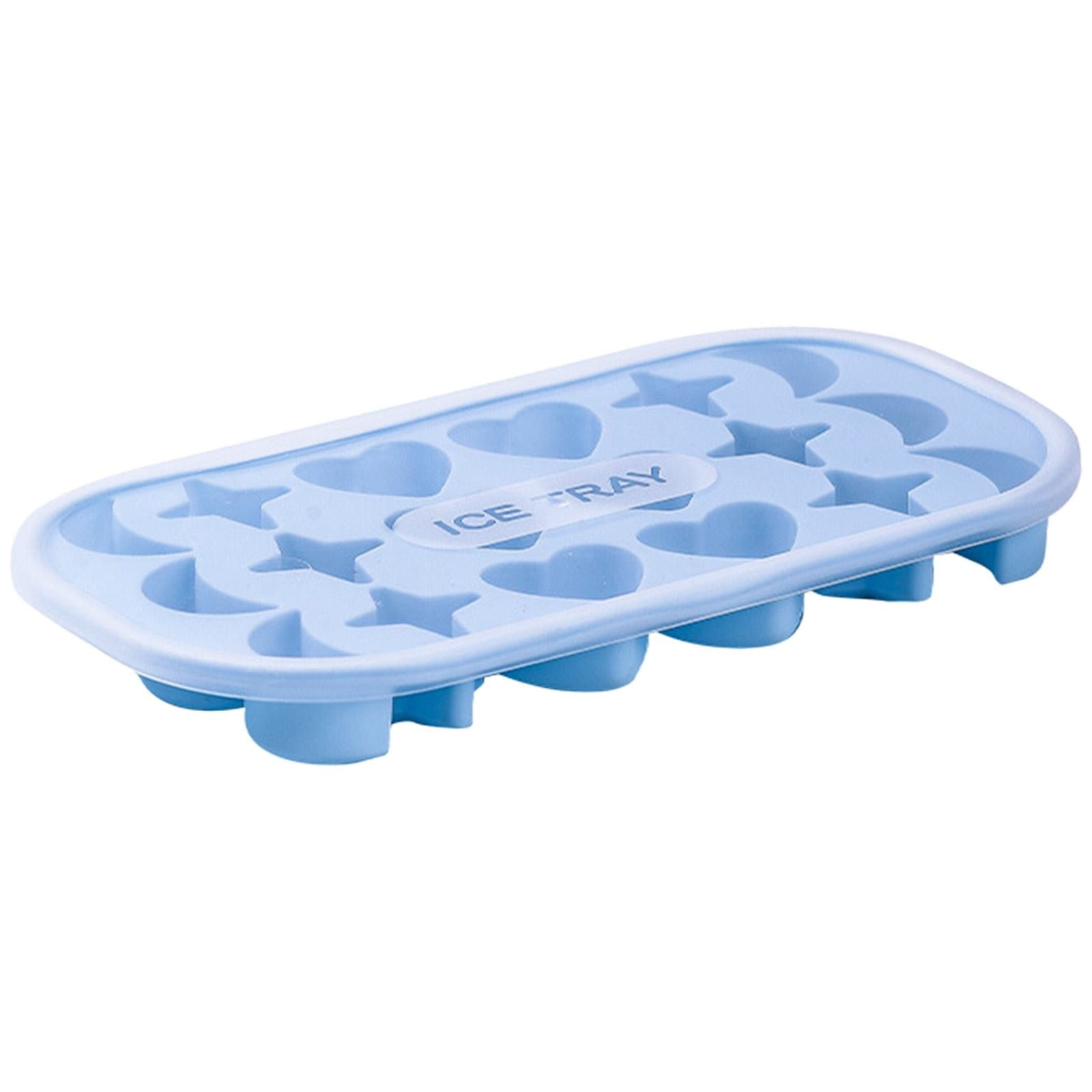 KULOKHUI Ice Cube Tray Flexible Silicone Ice 18 Ice Molds For Freezer ...