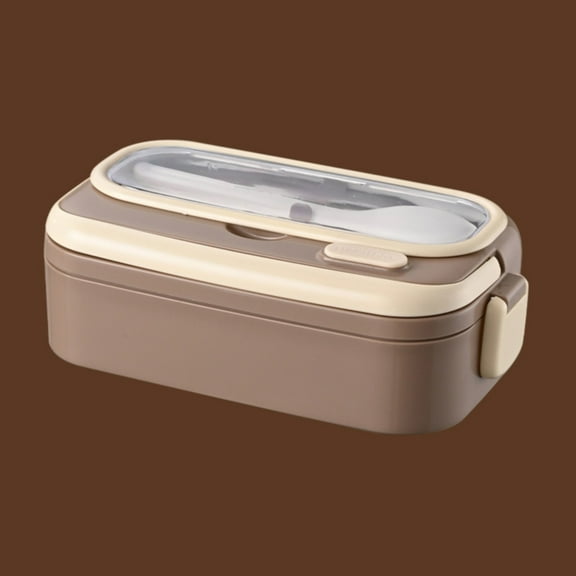 KULOKHUI Lunch Box Stainless Box For Adults&s Japanese Leakproof Lunch Box Divided Food Meal Storage Containers Set Stackable For ren School PicnicAOne Size