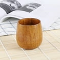 thumbnail image 1 of KULOKHUI Tea Cup Solid Wood Retro Wooden Coffee Cup Restaurant Insulation Wooden Cup Tea Cup Jujube Wooden CupAOne Size, 1 of 1