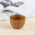 thumbnail image 1 of KULOKHUI Tea Cup Solid Wood Retro Wooden Coffee Cup Restaurant Insulation Wooden Cup Tea Cup Jujube Wooden CupCOne Size, 1 of 2