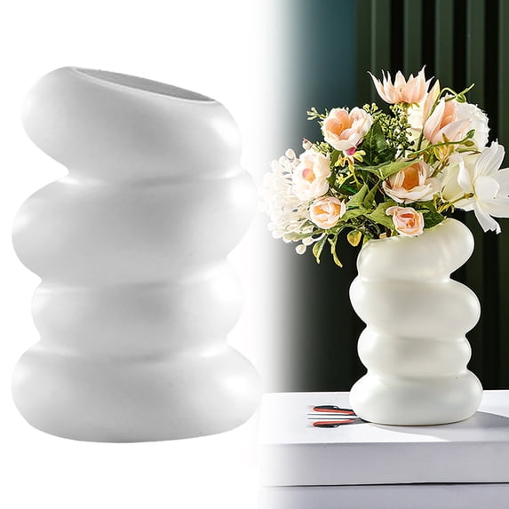 Plastic Vases Vase Flower Vase Bud Vase Flower Vase Minimalism For Modern Table Shelf Vases For Flowers Vase For Home Decor,Glass Water Bottle