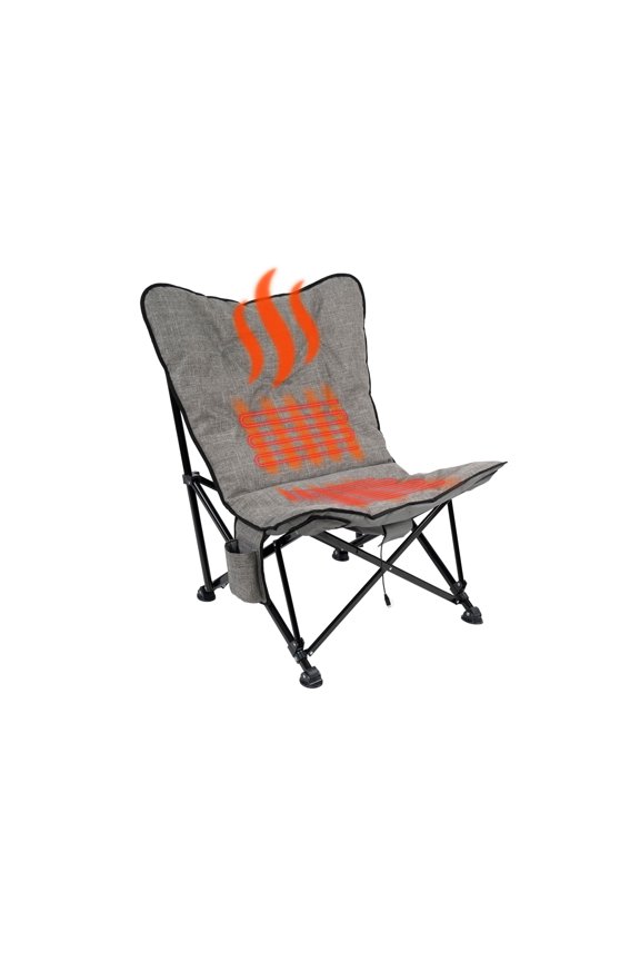 Outdoor Gear Aurora Chair w/Power Bank & Bluetooth, Heather Grey