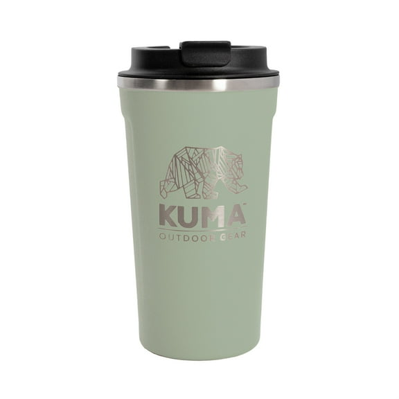 KUMA Outdoor Gear 202-KM-CT-SG Coffee Tumbler 17 oz., Sage, Vacuum Sealed