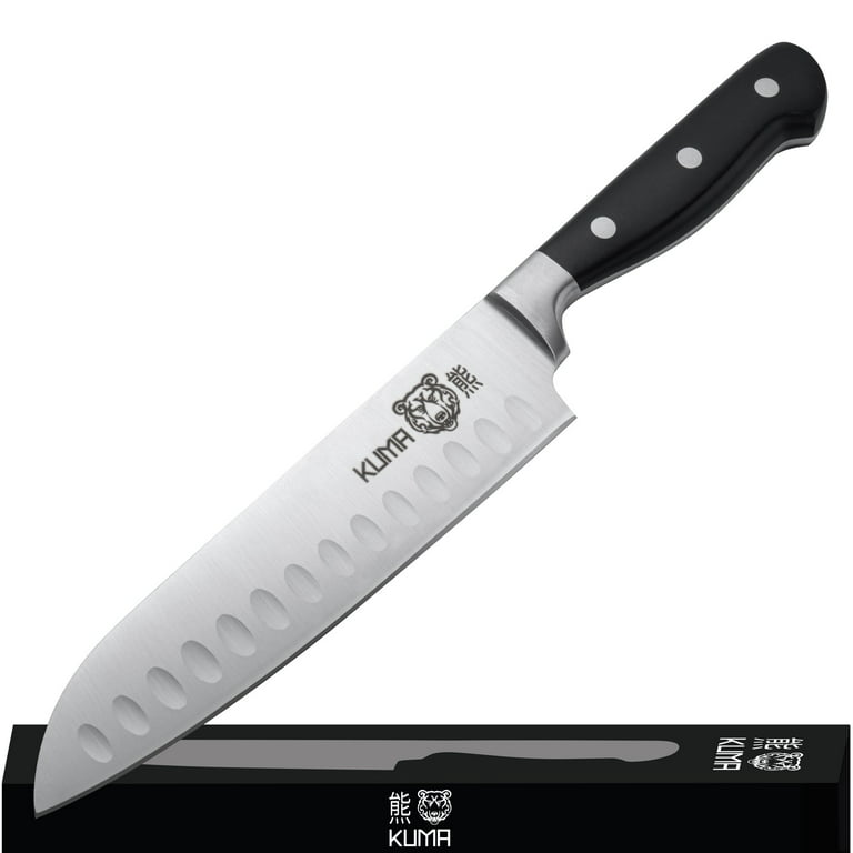 https://i5.walmartimages.com/seo/KUMA-Santoku-7-Inch-Razor-Sharp-Kitchen-Knife-Japanese-Style-Multipurpose-Chefs-Comfortable-Handle-No-Fatigue-Design-Cut-Meat-Fish-Vegetables-More_7de3ea5a-bf83-4c54-b915-9b79a37b0ff8.7960caea7152a08317f98202d1df8a26.jpeg?odnHeight=768&odnWidth=768&odnBg=FFFFFF