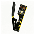 thumbnail image 1 of KUMEE Ratcheting Modular Data Cable Crimper / Wire Stripper / Wire Cutter for Rj11/Rj12 Standard,Rj45 Pass-Thru Connectors Ratcheting Modular Data Cable Crimper / Wire Stripper / Wire Cutters, 1 of 7