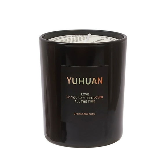 KUMHONW Lavender Scented Candles for Women - Aromatherapy Candle with Crystals Inside, Soy Candles for Home Scented, Birthday Gifts Christmas Candle for Women Mom