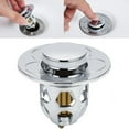 YAZHPA Universal Sink Drain Stoppers 2024 Newest Sink Stopper With Hair