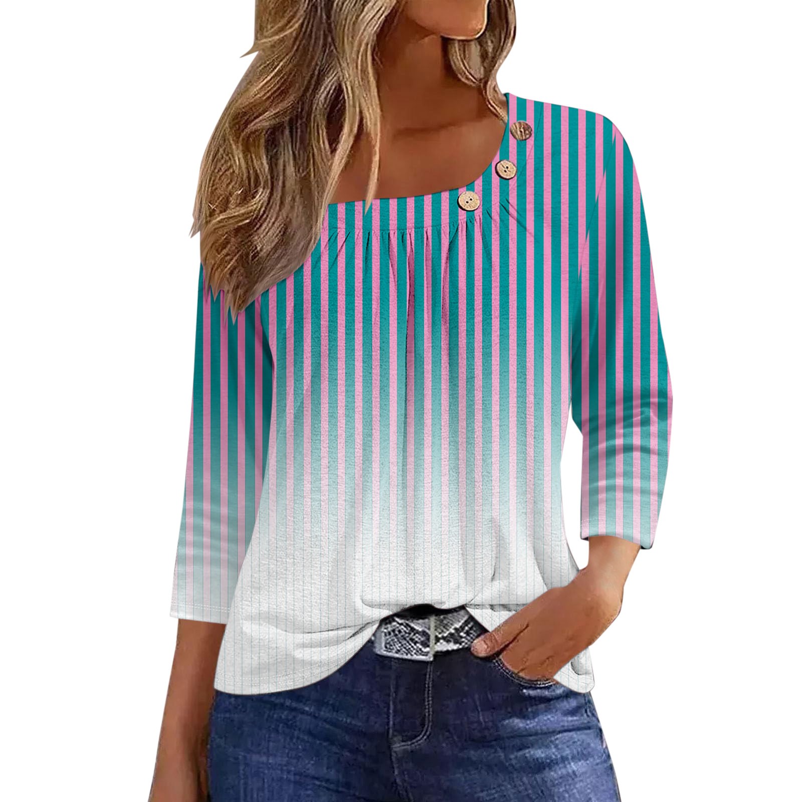 KUNAIK Vneck Tshirts Shirts For Women Custom Tshirts Womens Sweatshirts Womens Summer Tops With Sleeves My Orders Placed Recently By Me Today Women 3/4 Sleeve Tops Womens Summer Fashion 2024
