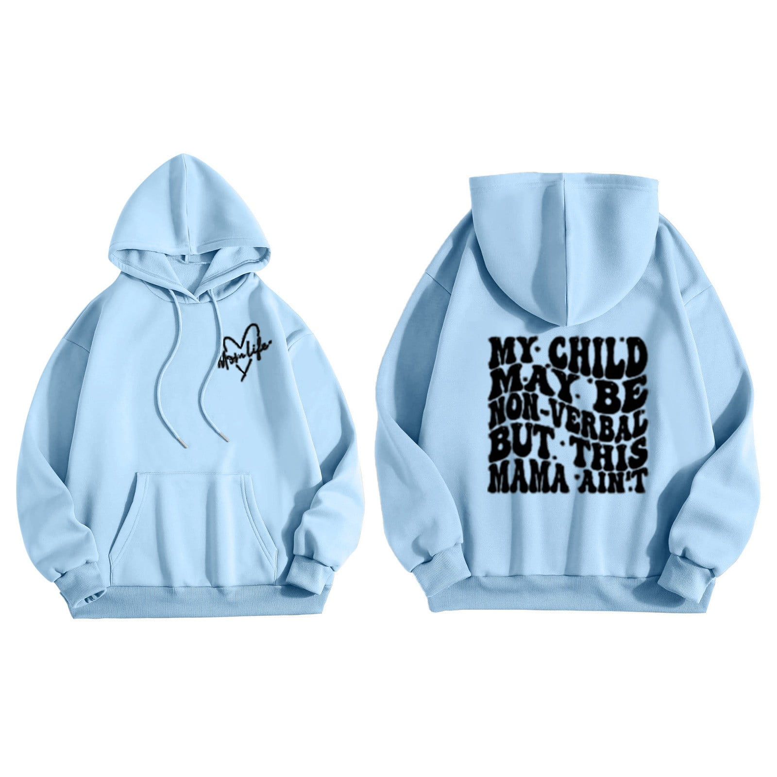 KUNAIK Womens Sweatshirts Women'S 3/4 Sleeve Summer Tops Crewneck