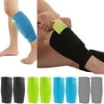 thumbnail image 1 of KUNGUGU Breathable Football Shin Guard Socks Sleeves Double Layer Mesh, 1 of 7