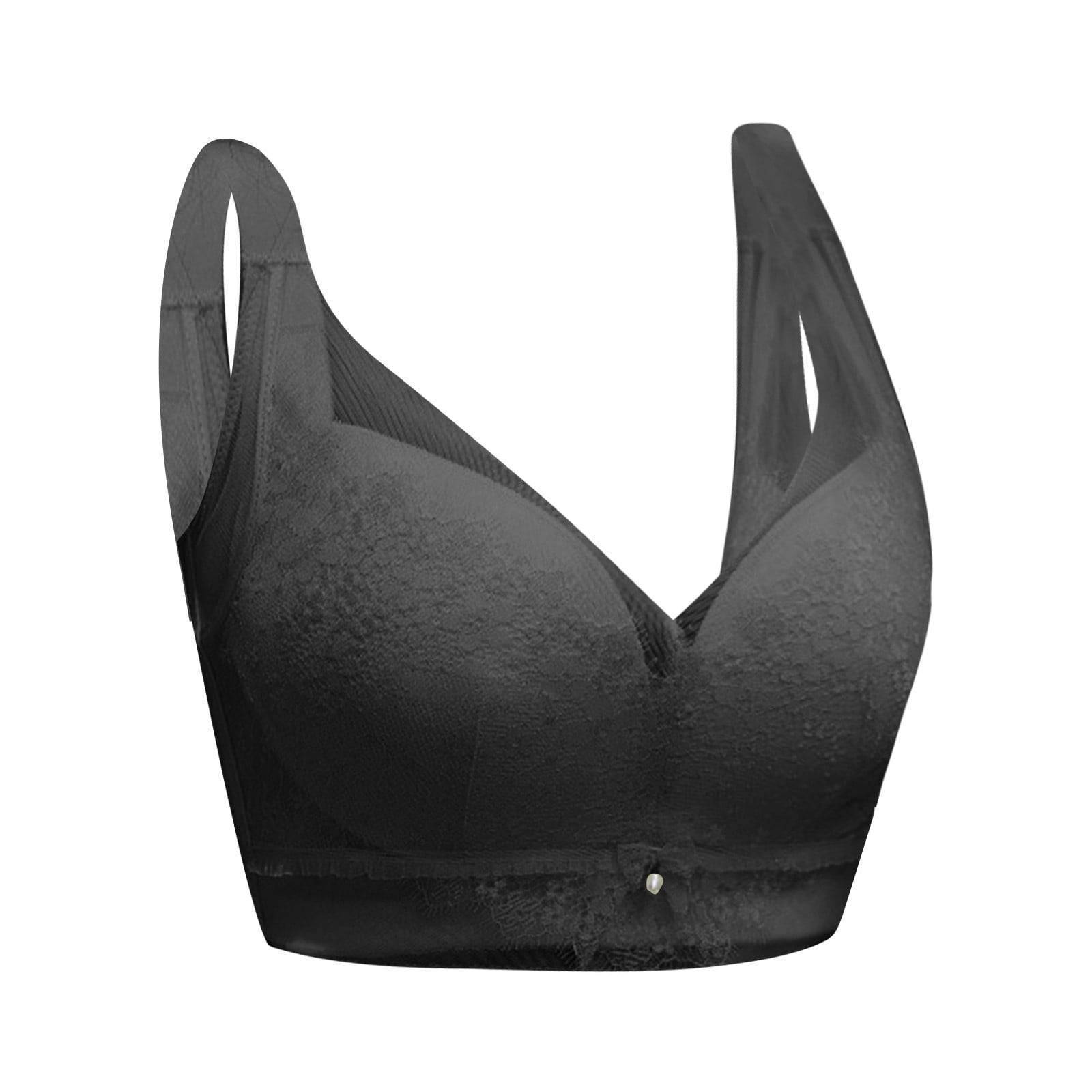 KUNKASA Women's Seamless Push Up Bras Full Cup Large Chest Small And