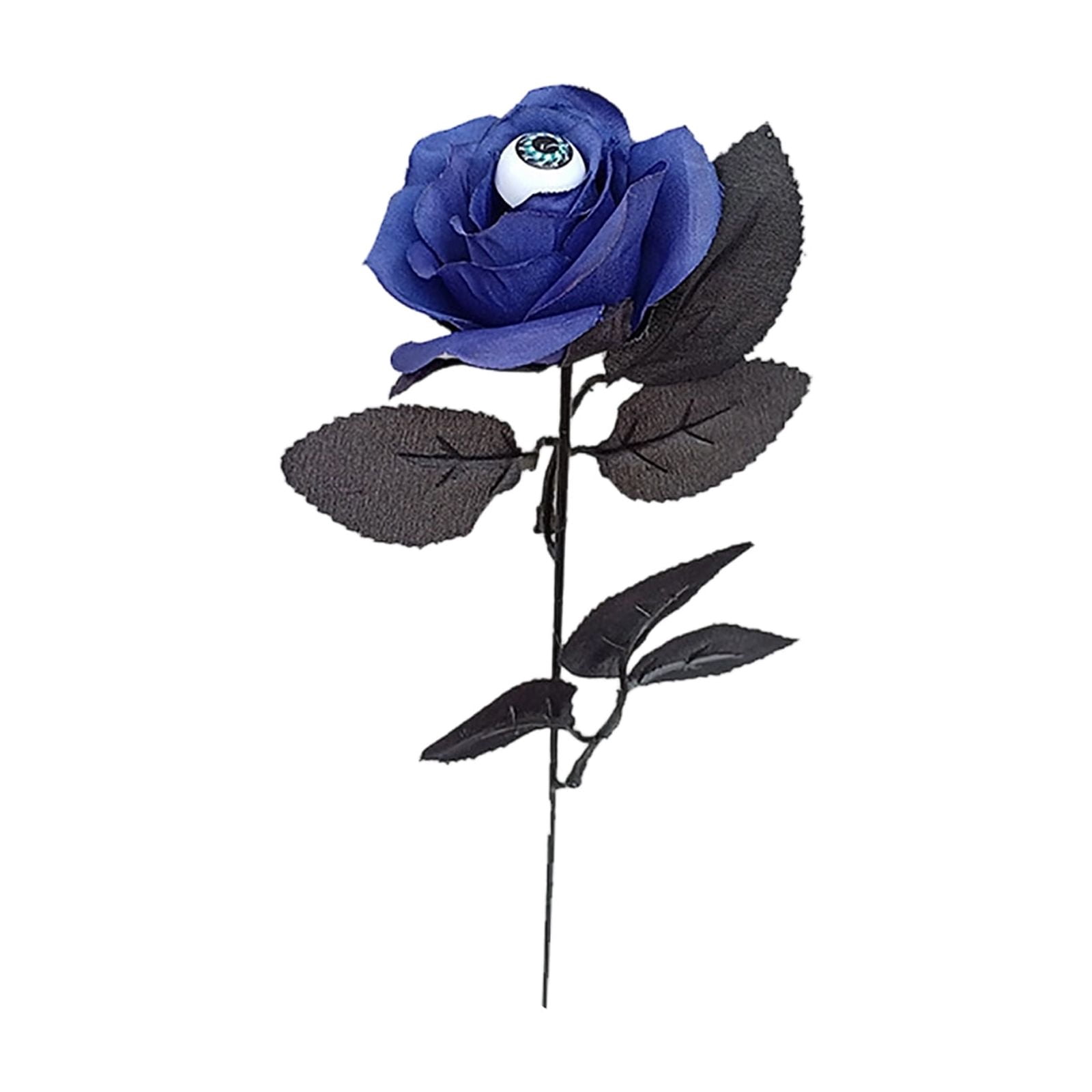 Spooky Bramble Roses KUNPENG 10 Pcs Halloween Eyeball Fake Flowers - Spooky Artificial Roses ...