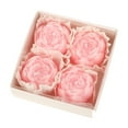 thumbnail image 1 of KUNPENG 4 Pack Scented Rose Flower Gifts Candles for Women, Candles for spa, Yoga, Meditation, Dinner, Valentine's Day Decorations, 1 of 2