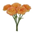 thumbnail image 1 of KUNPENG 5pcs Carnations Artificial Flowers, Fall Flowers for Home Decor Indoor, Artificial Flowers Faux for Home Table Centerpiece Wedding Decor Floral Arrangements, Mother Day Decorations, 1 of 6