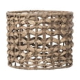thumbnail image 1 of KUNPENG 9.5" Woven Pendant Light Shade - Vintage Boho Hand-Crafted Paper Rope Lampshade, Decorative Rattan-Style Lamp Cover for Kitchen Island, Dining Room & Nursery Decor(Natural), 1 of 5