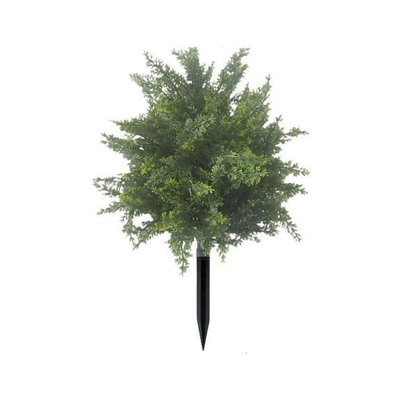 KUNPENG Artificial Norfolk Pine Christmas Tree, Real Touch Faux Tree with Black Pot, Realistic Indoor Holiday Decor for Christmas Entryway, Living Room & Office, Christmas Decorations
