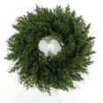 thumbnail image 1 of KUNPENG Christmas Wreath as Gift 6FT Artificial Xmas Wreath for Front Door Outdoor Indoor Holiday Present Idea, 1 of 8