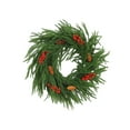 thumbnail image 1 of KUNPENG Christmas Wreath for Celebration 19.69" Xmas Wreath for Front Door Outdoor Indoor Holiday Festivity Decor, 1 of 8