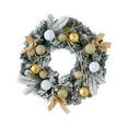 thumbnail image 1 of KUNPENG Christmas Wreath for Decorating 15.7" Xmas Wreath for Front Door Outdoor Indoor Holiday Home Styling, 1 of 8