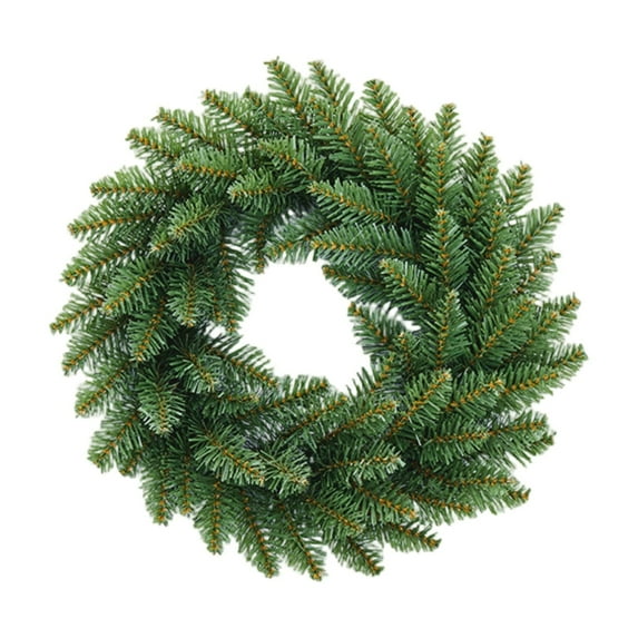 KUNPENG Christmas Wreath for Gathering 12" Artificial Xmas Wreath for Front Door Outdoor Indoor Family Event Decor