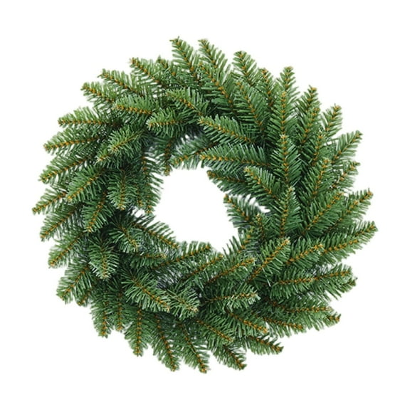 KUNPENG Christmas Wreath for Celebration 19.69" Xmas Wreath for Front Door Outdoor Indoor Holiday Festivity Decor
