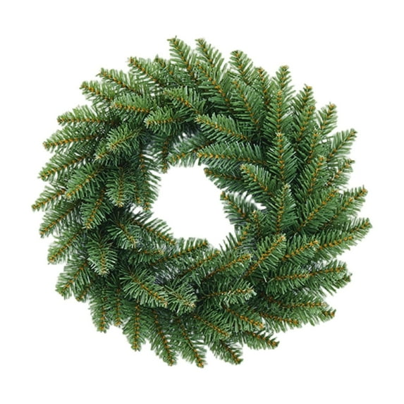 KUNPENG Christmas Wreath for Celebration 19.69" Xmas Wreath for Front Door Outdoor Indoor Holiday Festivity Decor