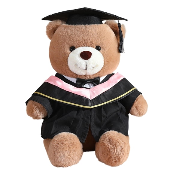 KUNPENG Class of 2026 Graduation Plush Bear - 12" Brown Stuffed Animal With Graduation Cap Decorations, Graduation Gift, Congrats Grad Souvenir