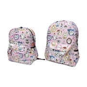 KUNPENG Cute Anime Character Backpack for Girls Boys Kawaii Cartoon School Bag Lightweight Water Resistant Elementary Middle School Bookbag Casual Daypack for Teens Back to School Gift