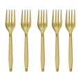 thumbnail image 1 of KUNPENG Gold 2026 Graduation Decorations Party Plastic Forks - 10 Count Heavy Duty Disposable Cutlery for 2026 Grad Celebration, Gold Graduation Party Decor for High School College University, 1 of 7