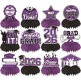 thumbnail image 1 of KUNPENG Graduation Decorations 2026 Table Centerpieces, 6" x 8" Honeycomb Decorations for Class of 2026 Party, 3D Paper Table Ornaments for Graduation Celebration, Set of 12, 1 of 2