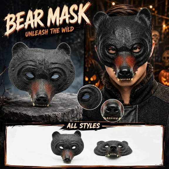 scary-bear-masks-for-parties-events