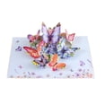 thumbnail image 1 of KUNPENG Mother's Day Cards, 3D Pop Up Card, Butterfly Card, Greeting Cards, Mother's Day Gifts, Flower Bouquet Card, Thank You Card, Anniversary Card, 7.9 x 6.3", 1 Pcs, 1 of 7