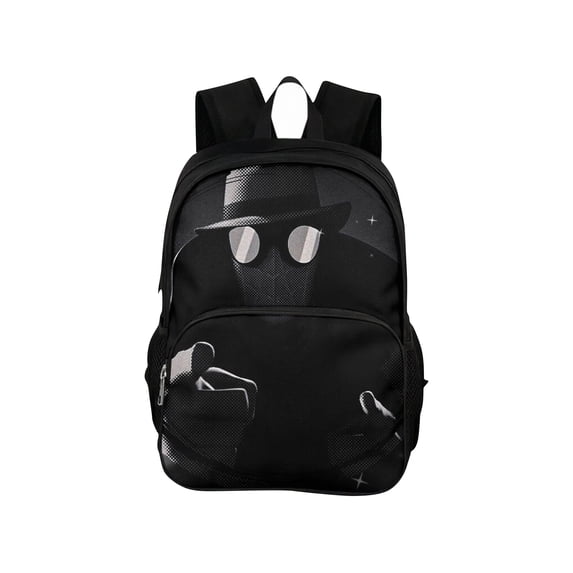 KUNPENG Shadow Spider School Bag Large Capacity Dark Hero Bookbag for Teen Bo'ys Teens Comic Web Slinger Casual Daypack Back to School Supplies Durable Storage Rucksack Birthday Christmas Gift Black