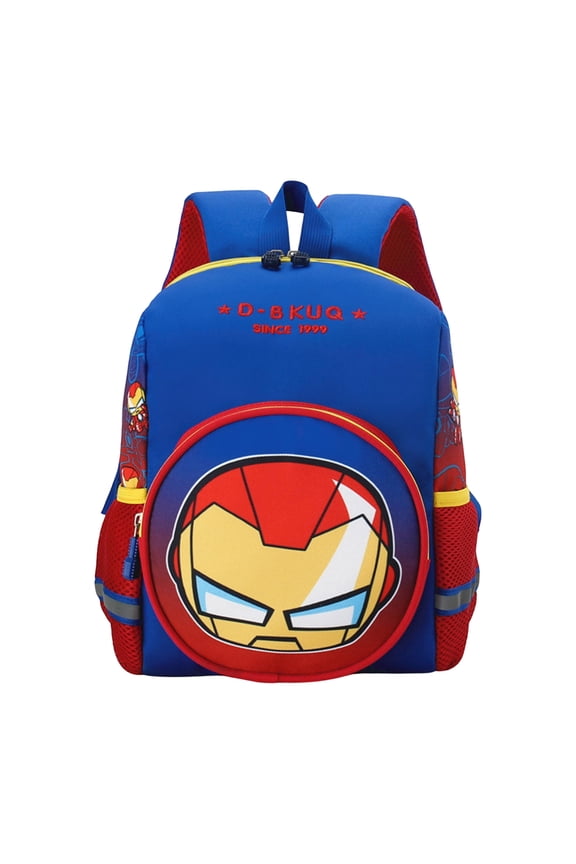 Super Hero Backpack for Bo'ys Large Capacity School Bag Spidey Comic Bookbag Teen Travel Daypack Rucksack Back to School Supplies Birthday Christmas Halloween Gifts Storage Pack Multi-Color