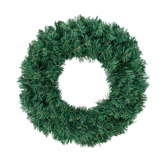 KUNPENG Value Christmas Wreath 12" Affordable Xmas Wreath for Front Door Outdoor Indoor Holiday Season Decor