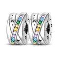 thumbnail image 1 of KUNSIR 2PCS Stopper Clip Charms for Bracelet Necklace, Spacer Beads Mother's Day Christmas DIY Gift for Women, 1 of 6