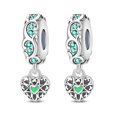 thumbnail image 1 of KUNSIR 2PCS Stopper Beads Charms for Bracelets Clip Spacer Charm Bracelet Stoppers, 1 of 6