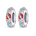 thumbnail image 1 of KUNSIR 2PCS Stopper Beads Charms for Bracelets Clip Spacer Charm Bracelet Stoppers, 1 of 1