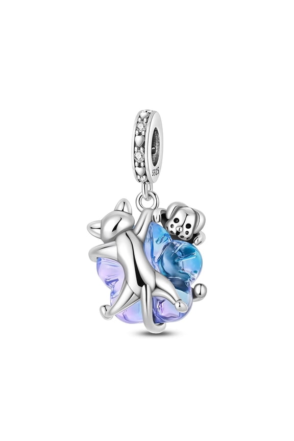 925 Sterling Silver Love You Infinity Heart Charm For Bracelets and Necklaces, Jewelry for Women, Gift for Her