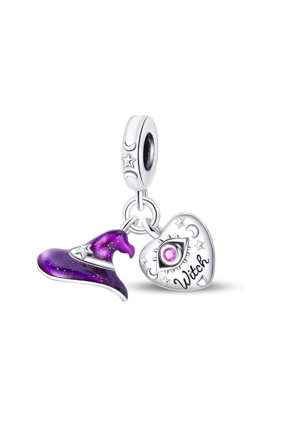 Charms Sterling Silver S925 Enchanted Spell Dangle Pendant Charms For Bracelet or Necklace DIY Jewelry Gifts