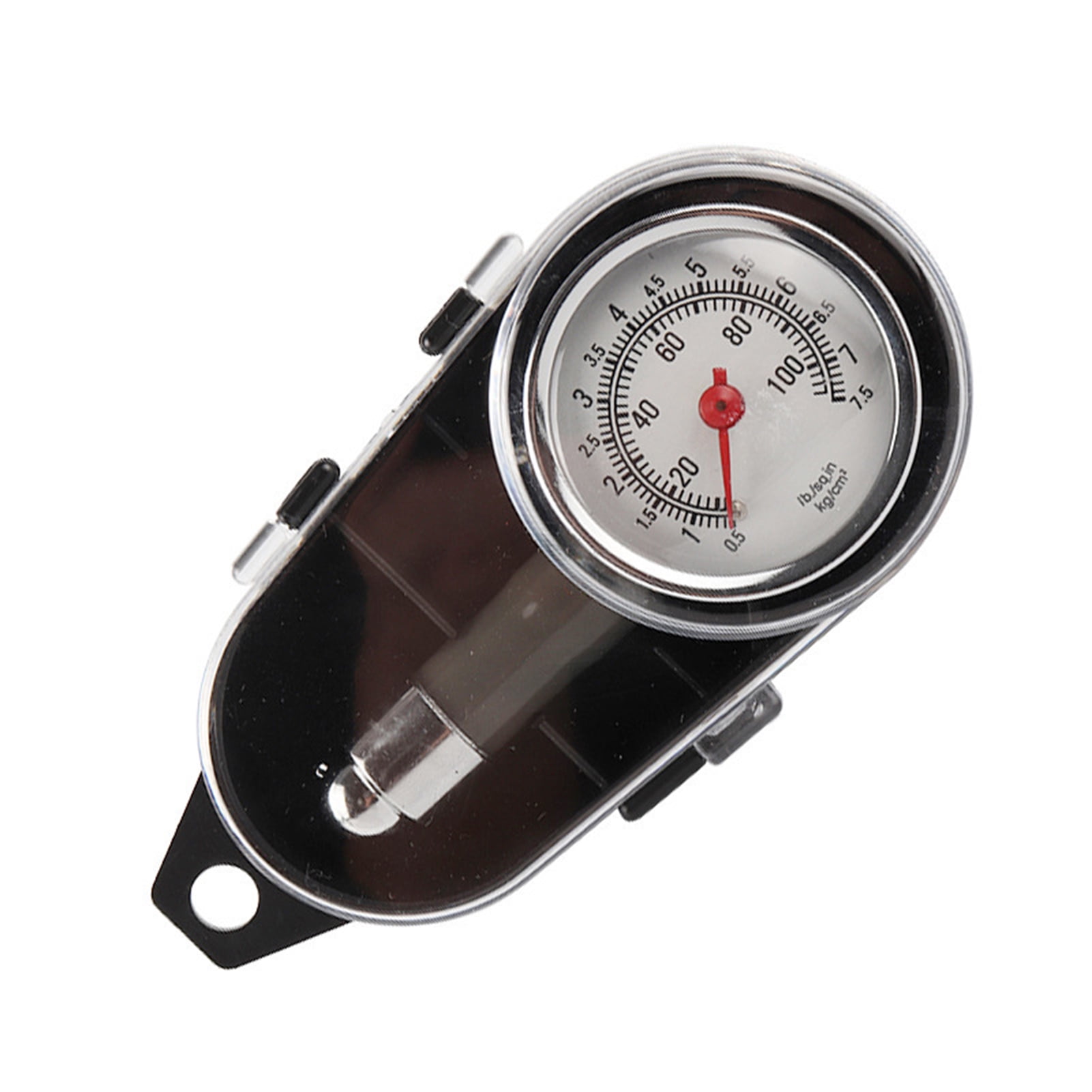 KUNyu Mechanical Tire Pressure Gauge Accurate EasytoRead Dial Battery
