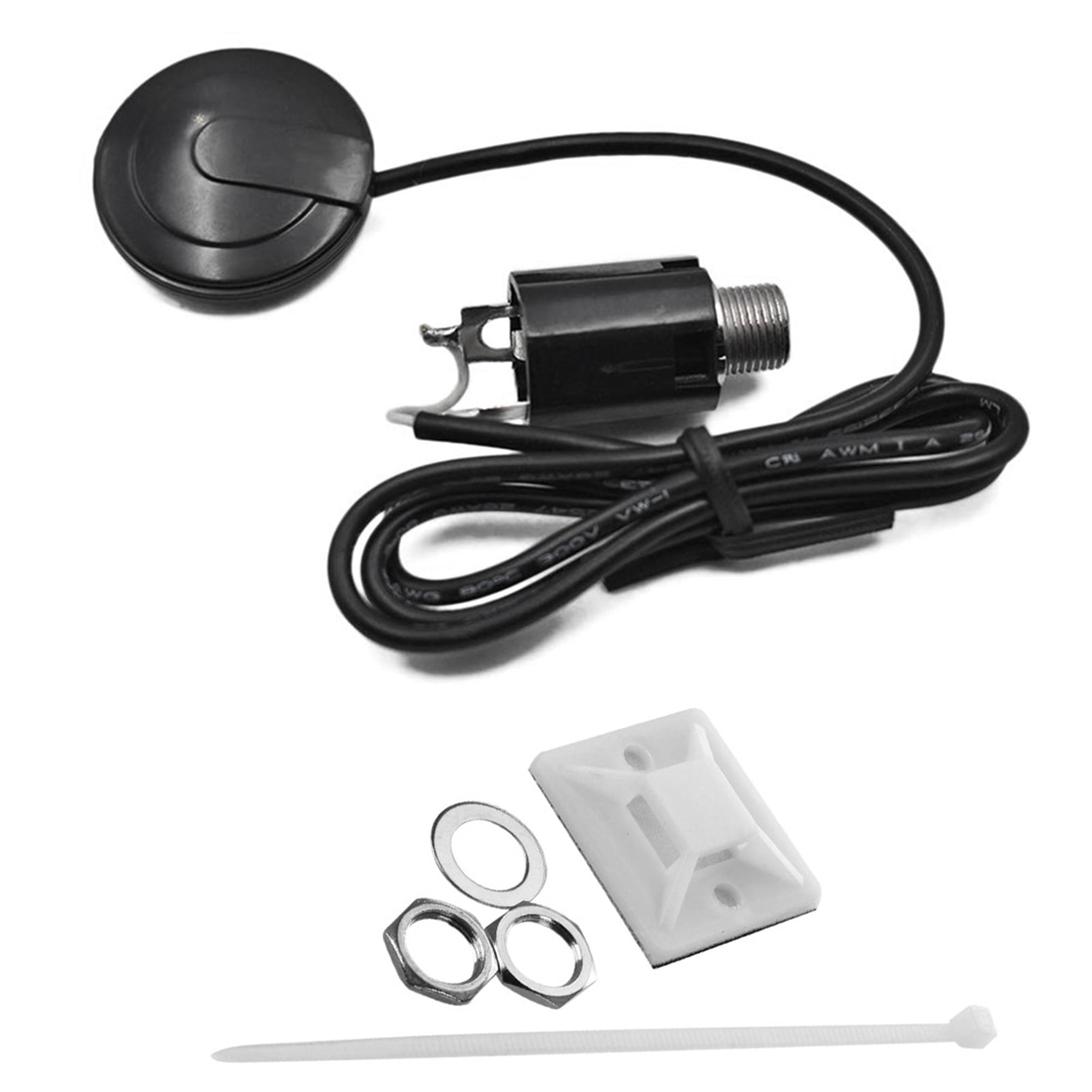 KUNyu Piezo Pickup Solid Reduce Interference with Audio Jack