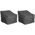 KUOZHUOW Patio Swivel Chair 2 Pack Outdoor Rocking Chair For Patio