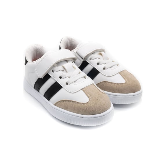 KUPA RAMBA White Children's Sneakers – Breathable Memory Foam Shoes for Kids, Mesh Lining Comfort Fit EU 27